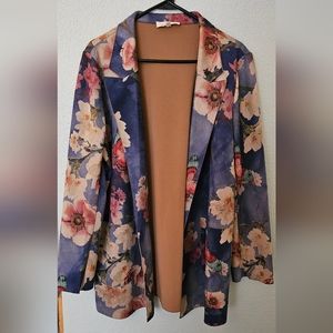 Solitaire faux suede jacket